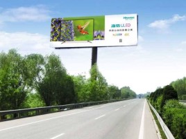 咸宁高速擎天柱广告牌的特点和优势