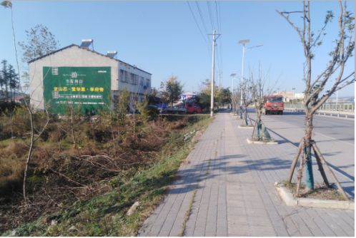 咸宁书山南院墙体广告