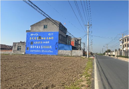 咸宁墙体广告用的是什么漆？