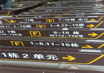 咸宁广告标识中，常见的几种安装方式。