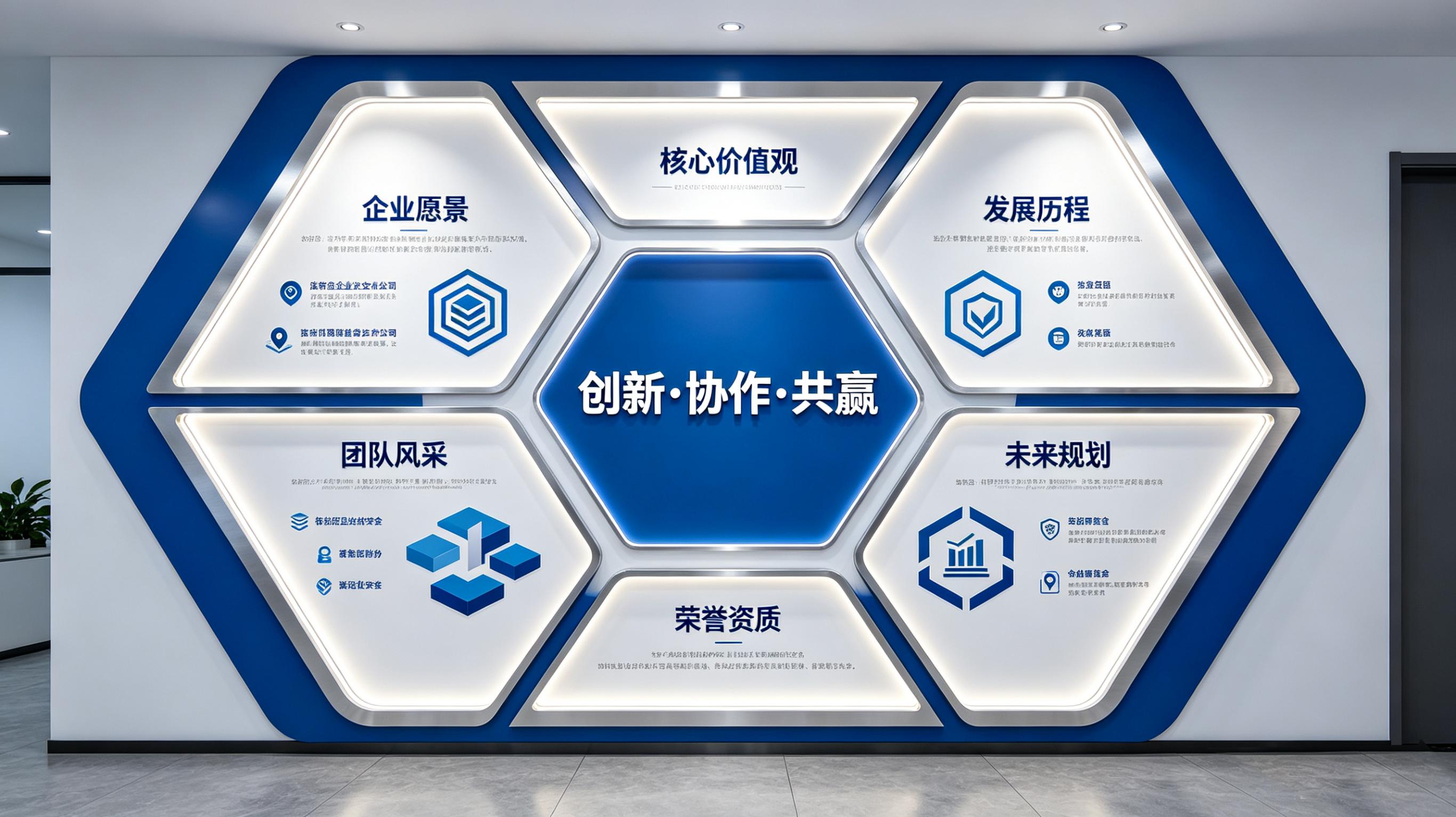 咸宁企业文化墙六边形避坑指南（新手常犯5个错误）